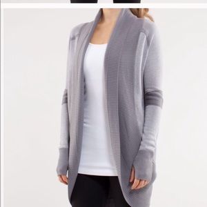Lululemon transformation wrap sweater